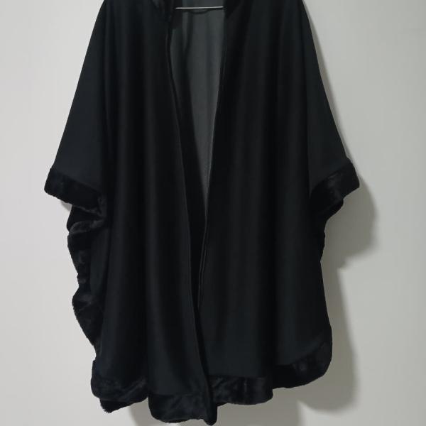 كاب وجهين (اسود - رصاصي)