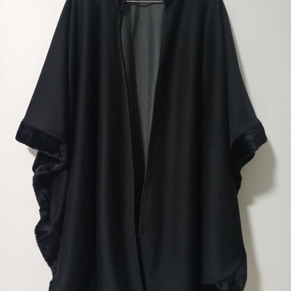 كاب وجهين (اسود - رصاصي)